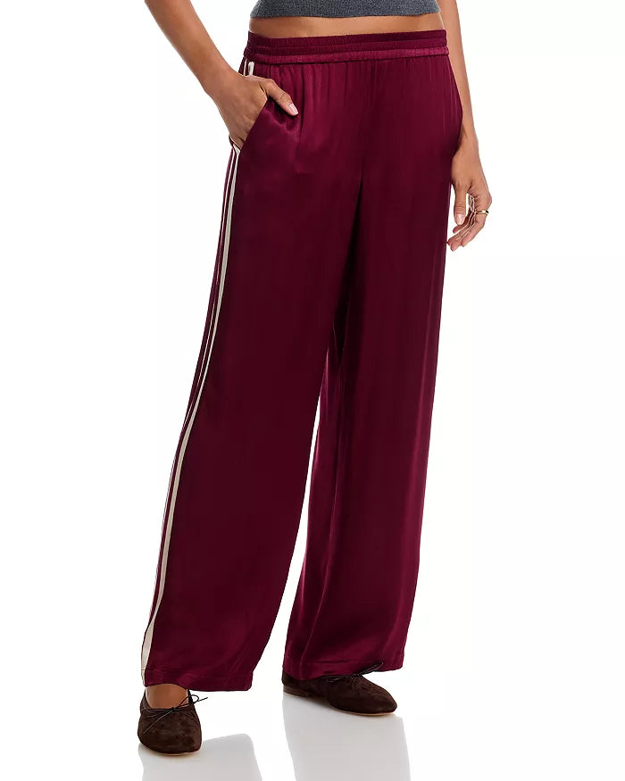 Rails Merida Pleated Satin Pull-On Pants