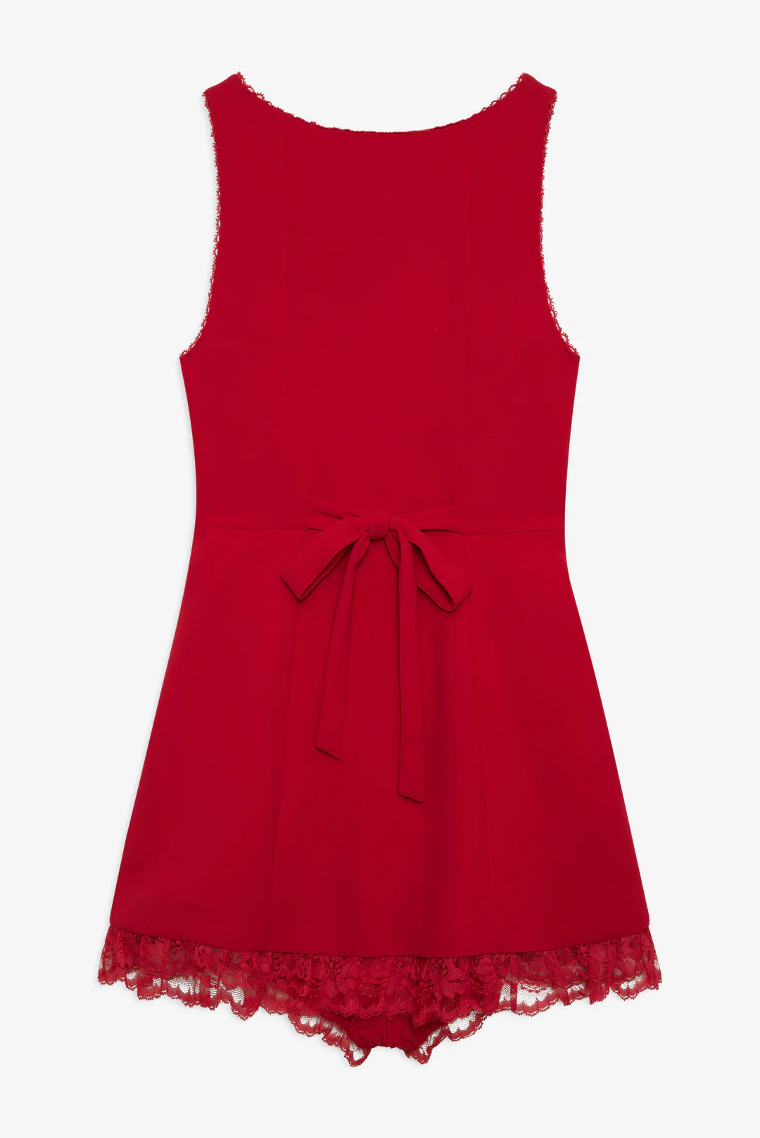 For Love & Lemons Venus Mini Dress RED