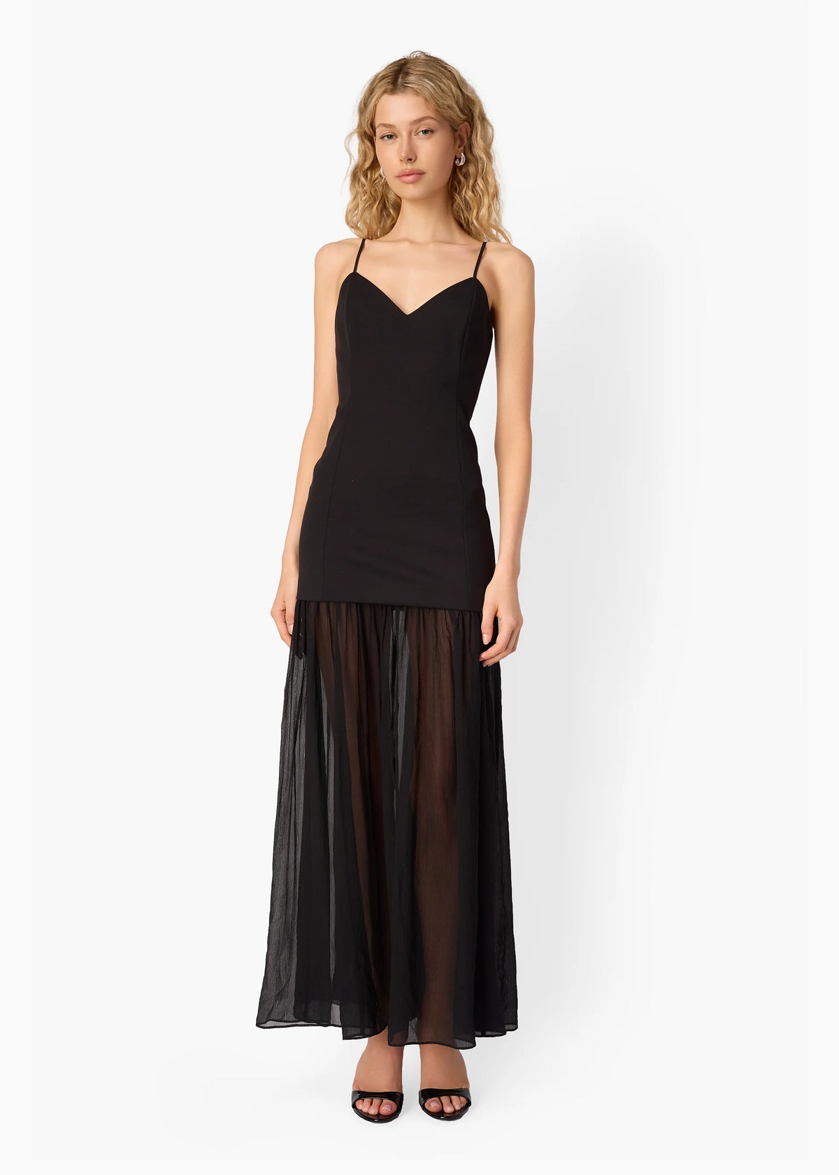 Cami Nyc SUSANNAH MAXI DRESS BLACK