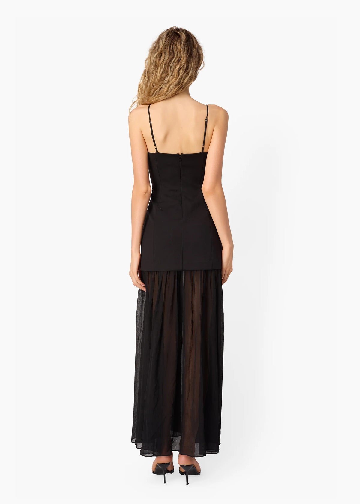 Cami Nyc SUSANNAH MAXI DRESS BLACK
