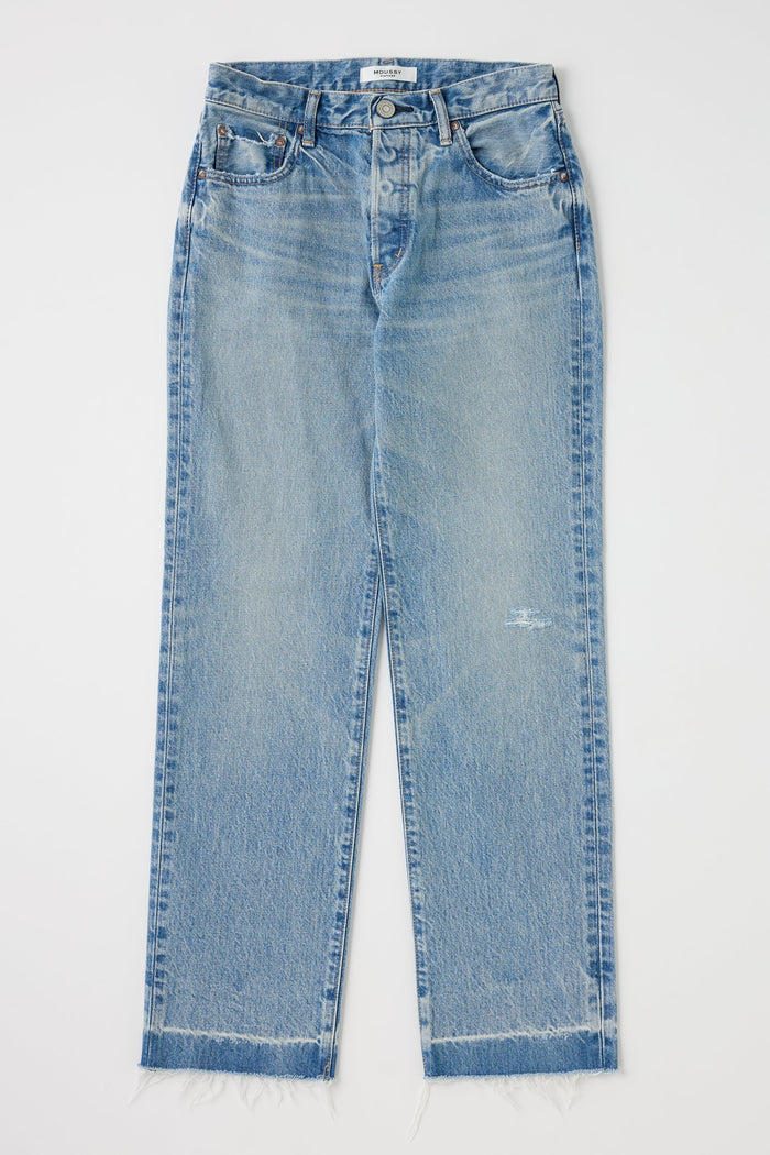 Moussy PRINCETON STRAIGHT Light Blue