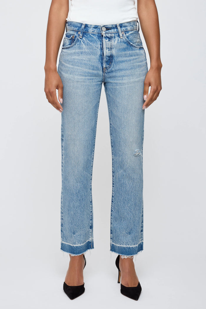 Moussy PRINCETON STRAIGHT Light Blue