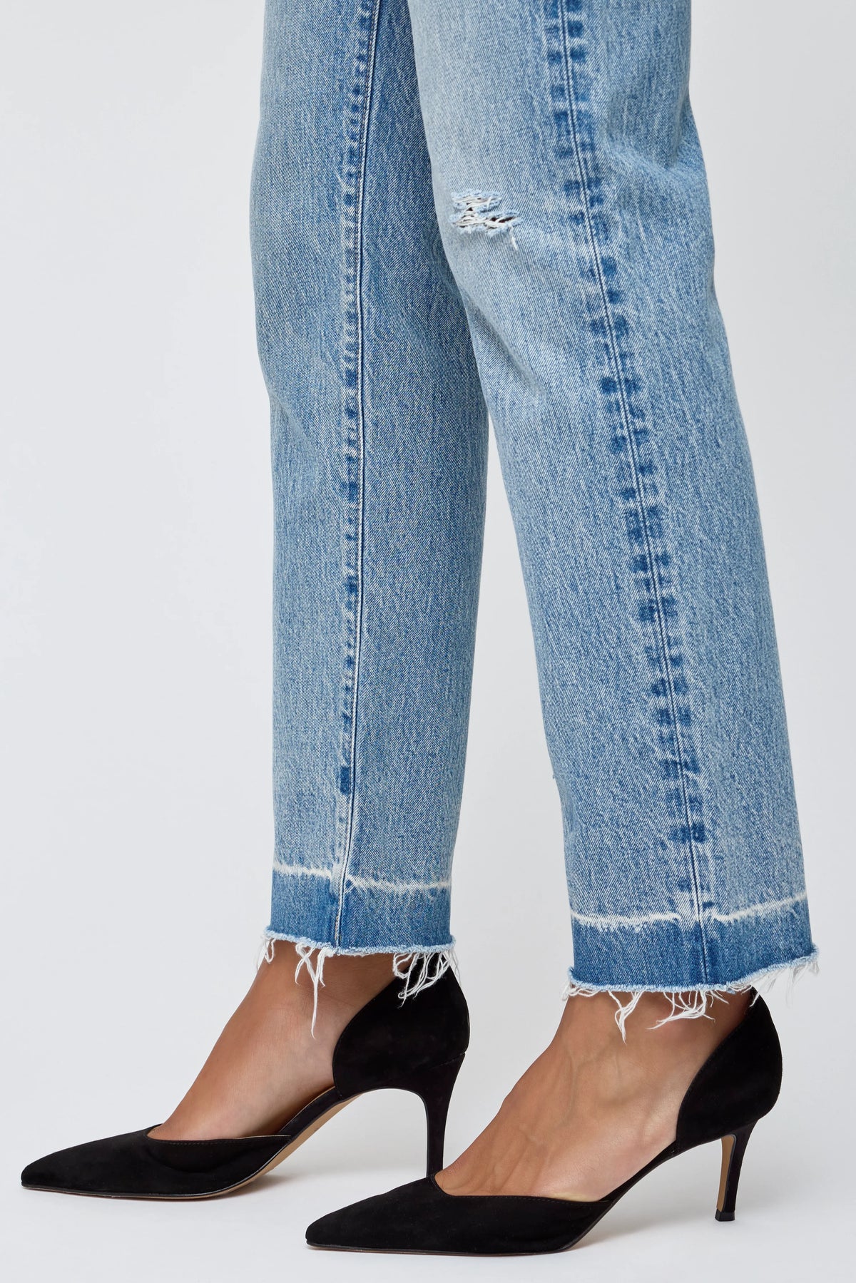 Moussy PRINCETON STRAIGHT Light Blue