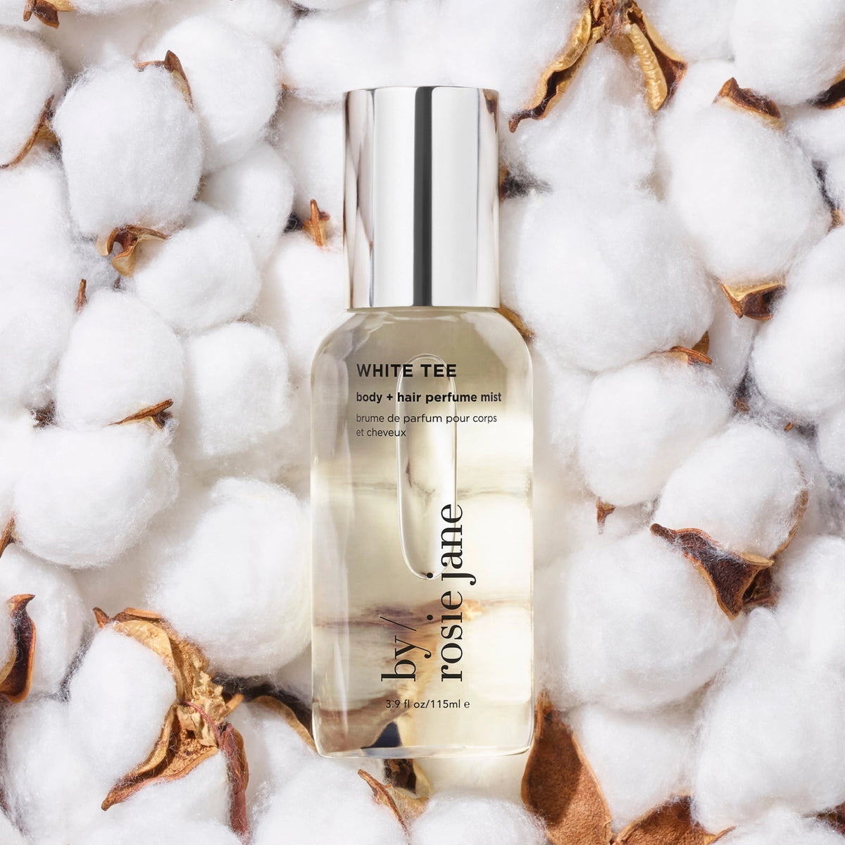 by/ Rosie Jane White Tee Body + Hair Perfume Mist