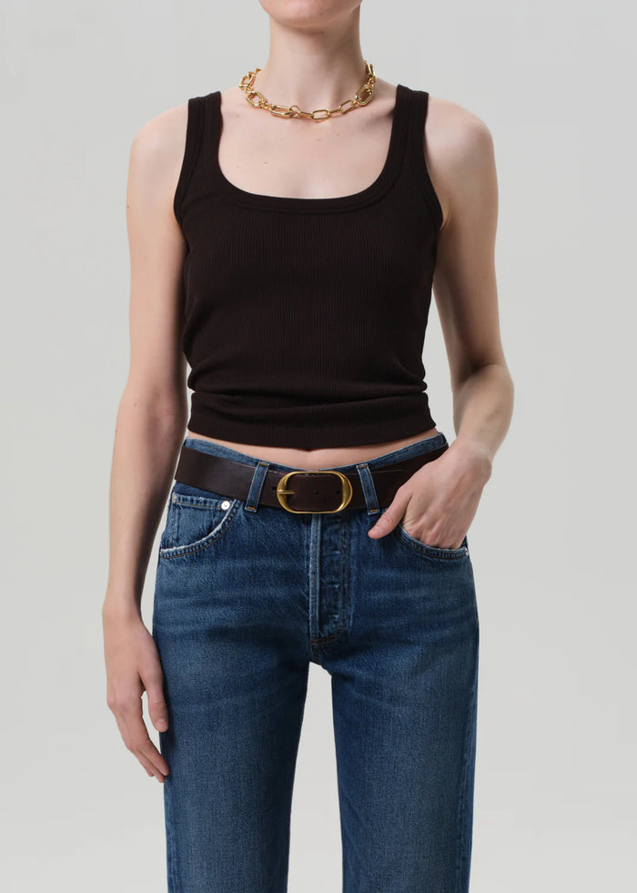 Citizens of Humanity Faye Tank In Chocolate