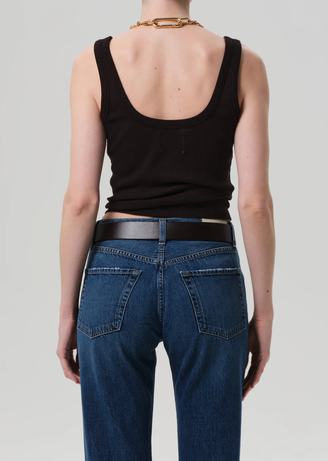 Citizens of Humanity Faye Tank In Chocolate