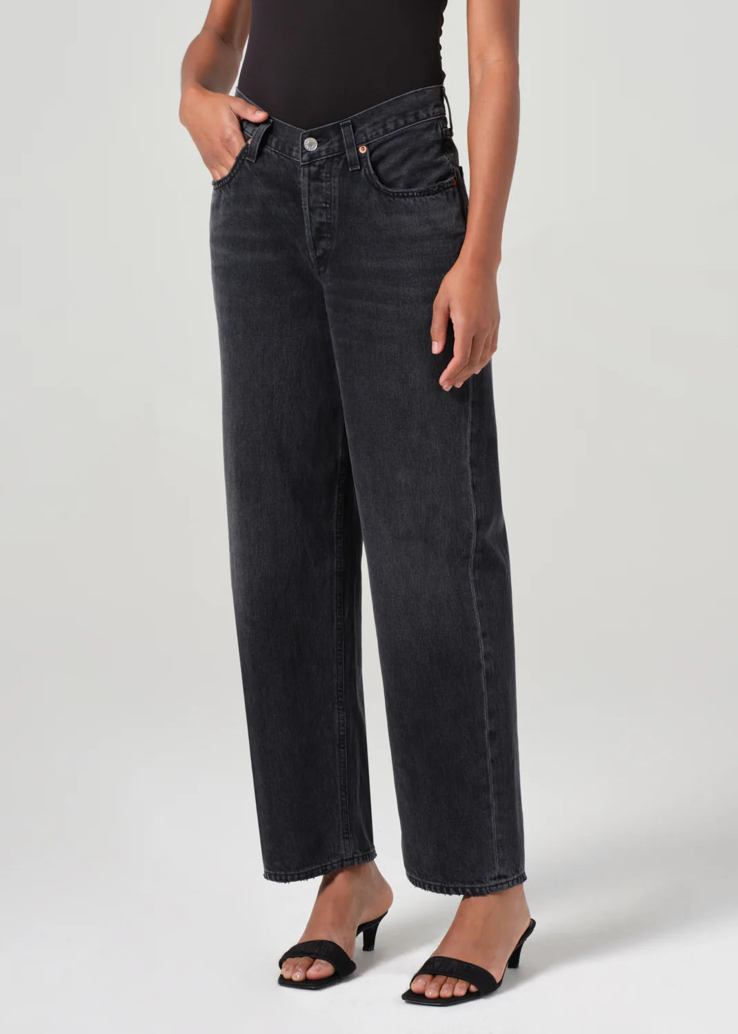 AGOLDE V-WAIST BAGGY IN HITCH