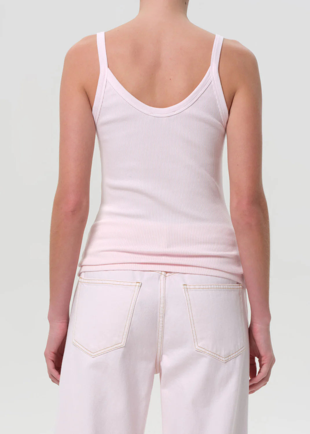 AGOLDE JORDAN TANK IN COSMOS