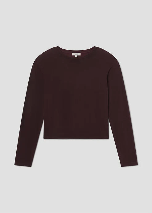 AGOLDE SYDNEY LONG SLEEVE TEE - CIPHER