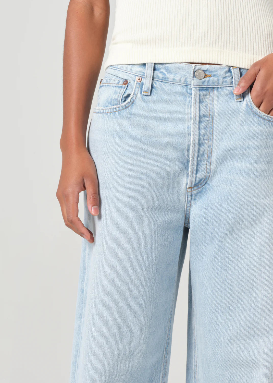 AGOLDE LOW SLUNG BAGGY 30.5" IN SPARK