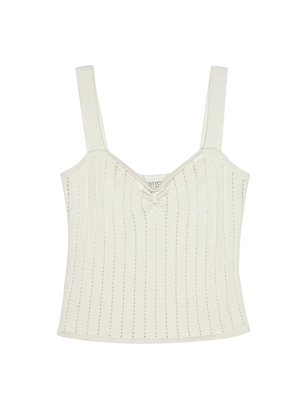 Nation Ltd Cali Sweater Tank Porcelain