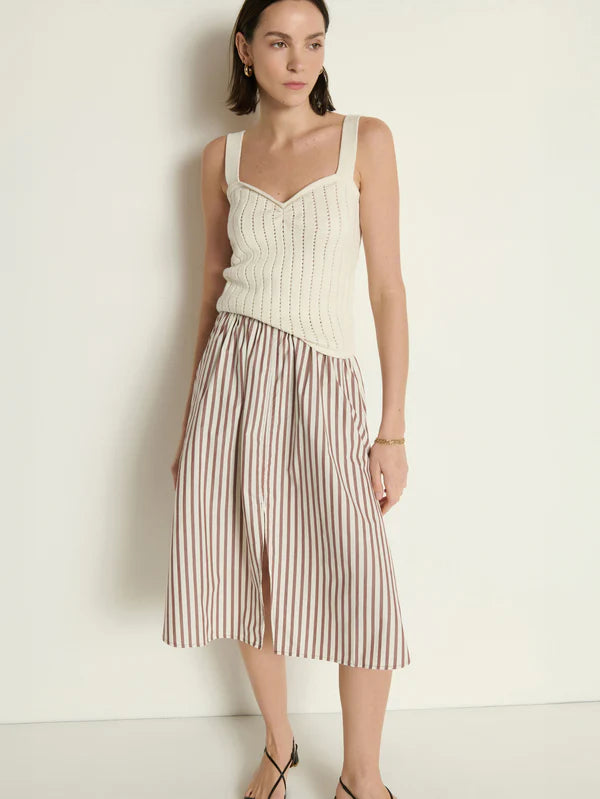 Nation Ltd Cali Sweater Tank Porcelain