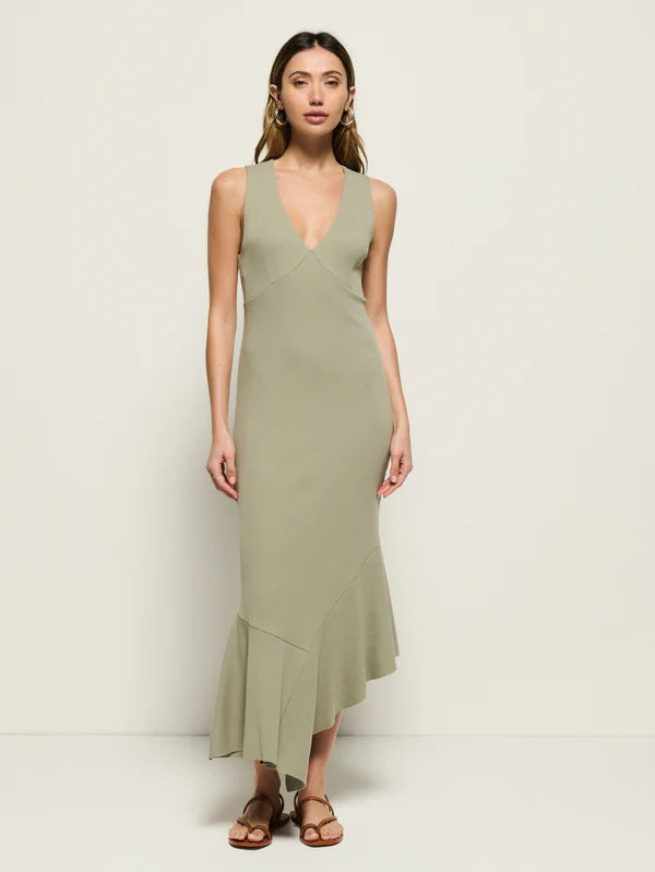Nation Ltd Carmel Midi Dress Herb