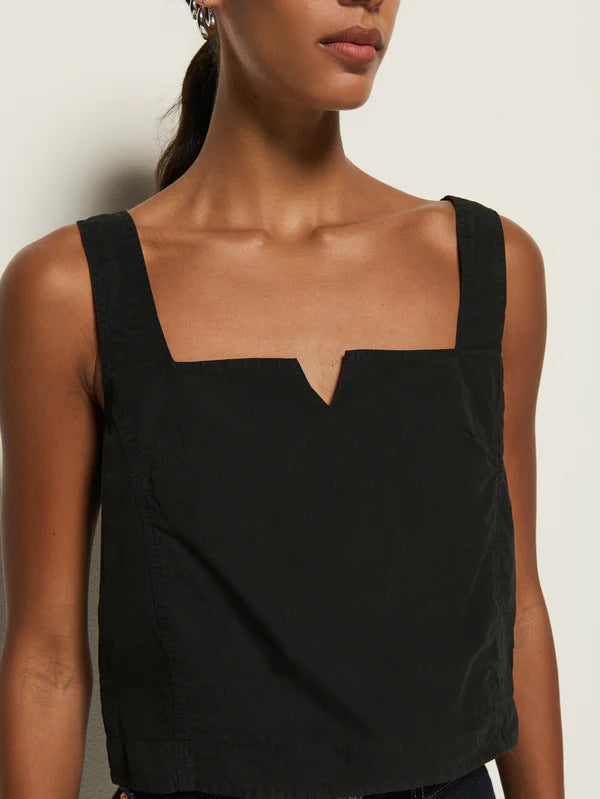 Nation Ltd Crista Square Tank Black