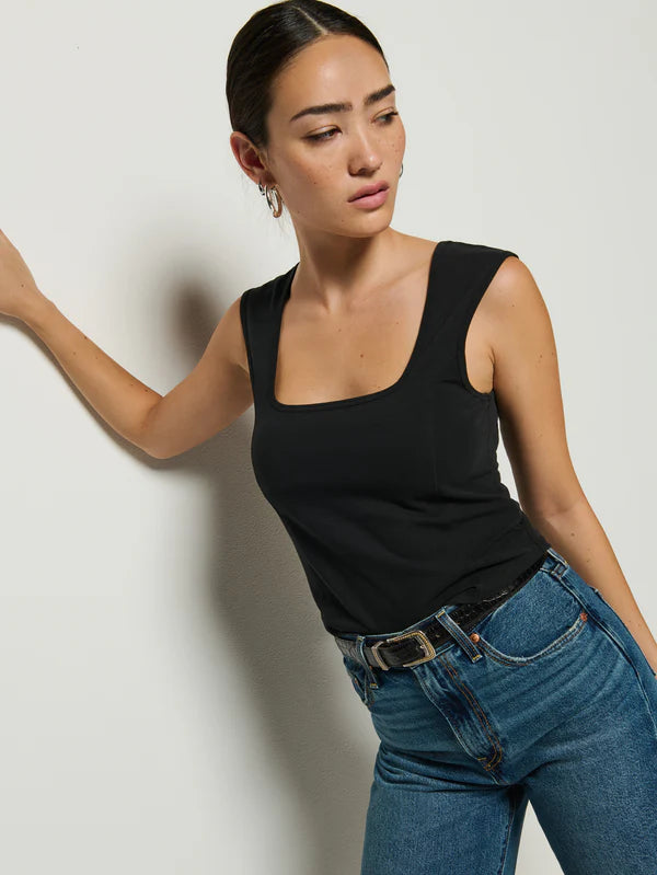 Nation LTD Gemi Top Jet Black