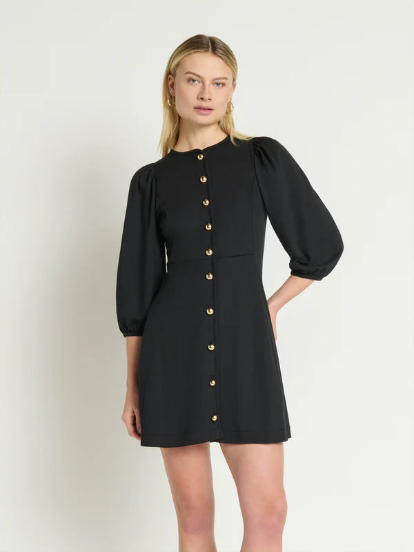 Nation Gilda Mini Dress - Black