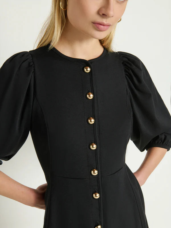 Nation Gilda Mini Dress - Black