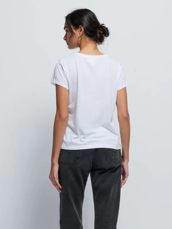 Nation LTD Goldie Boxy crew White