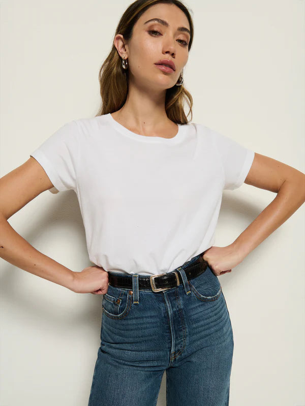 Nation LTD Goldie Boxy crew White