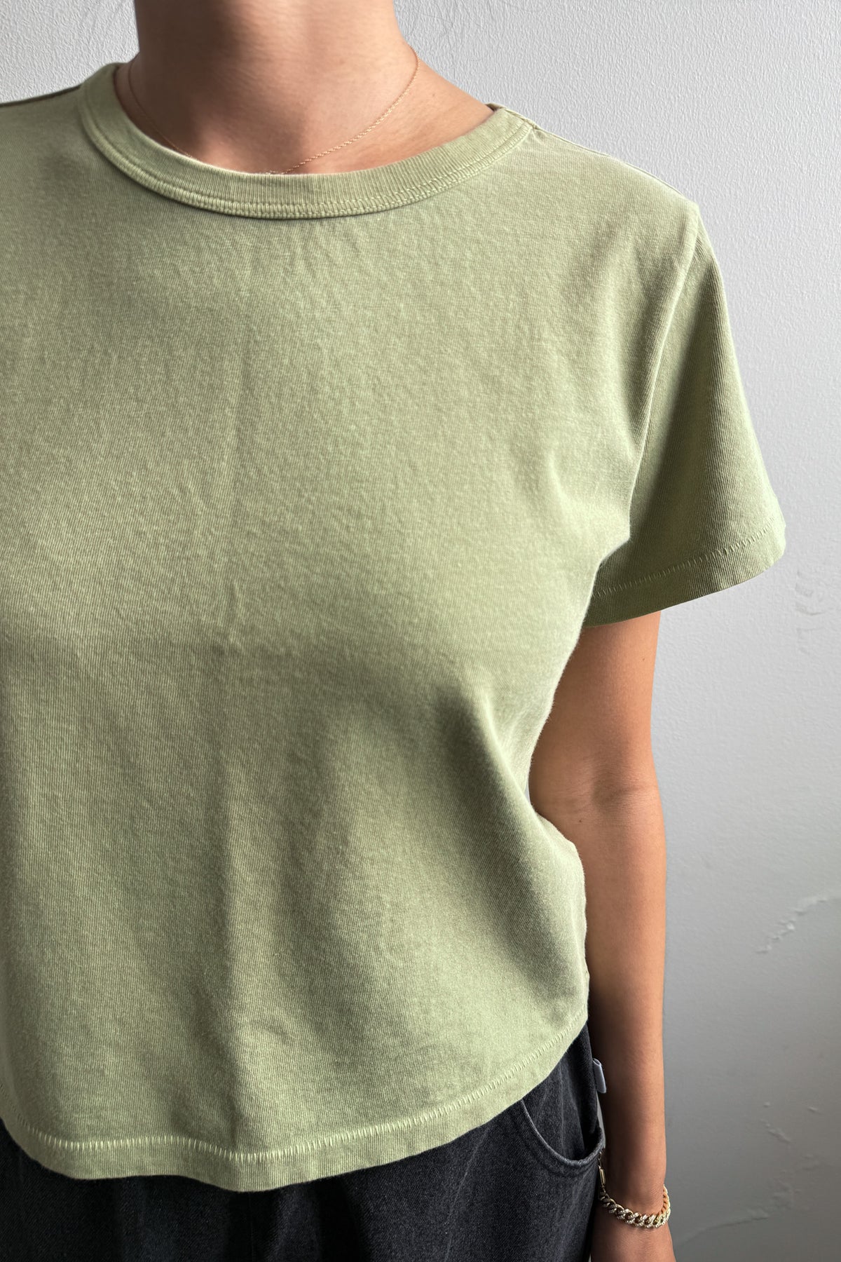 Le Bon Shoppe THE LITTLE BOY TEE - PISTACHIO