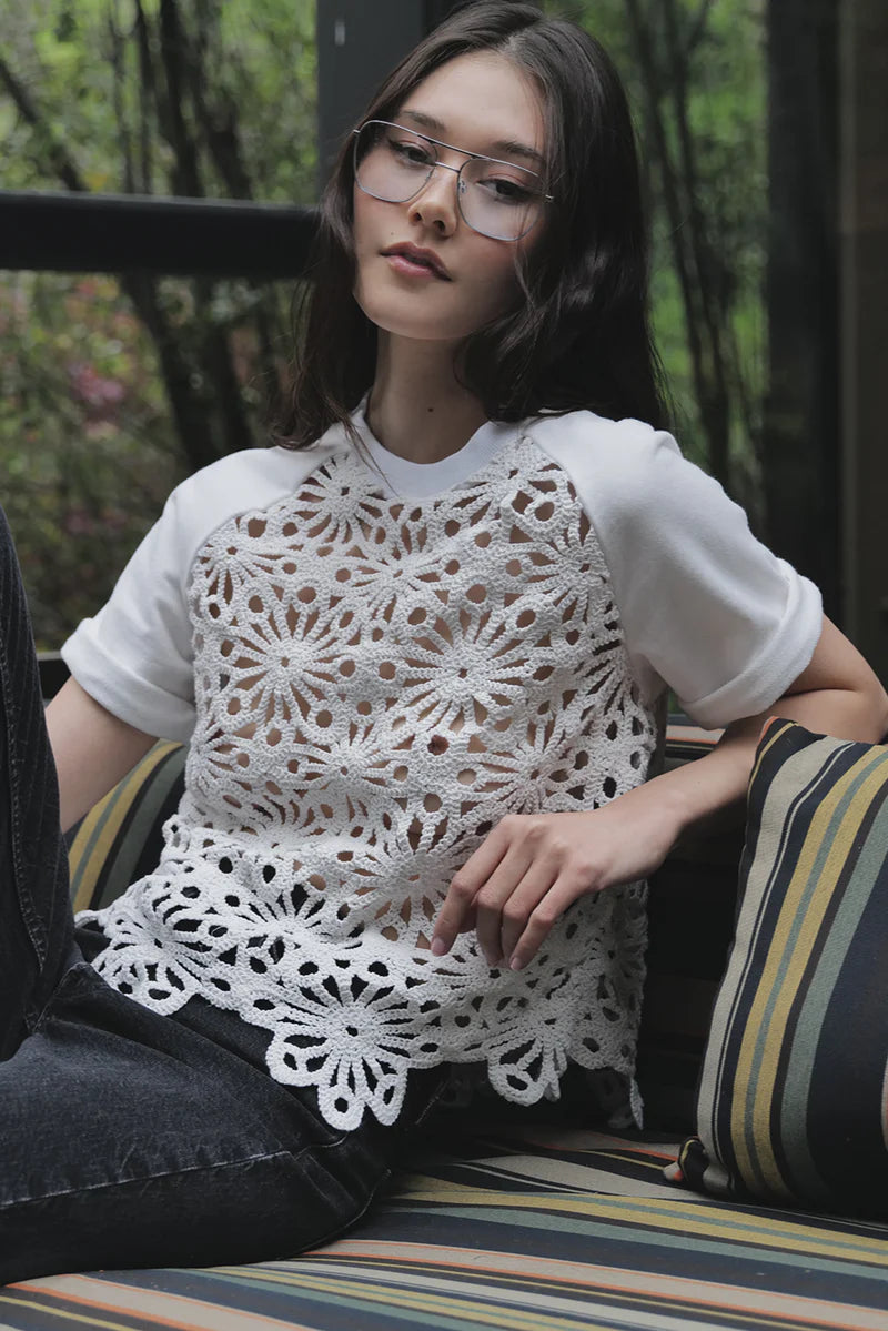 Le Superbe BREEZY FLOWER PULLOVER