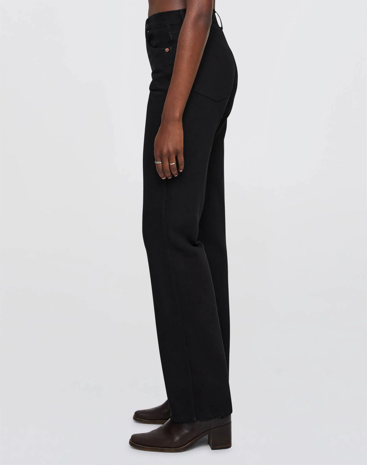 Re/Done 90S HIGH RISE LOOSE Black