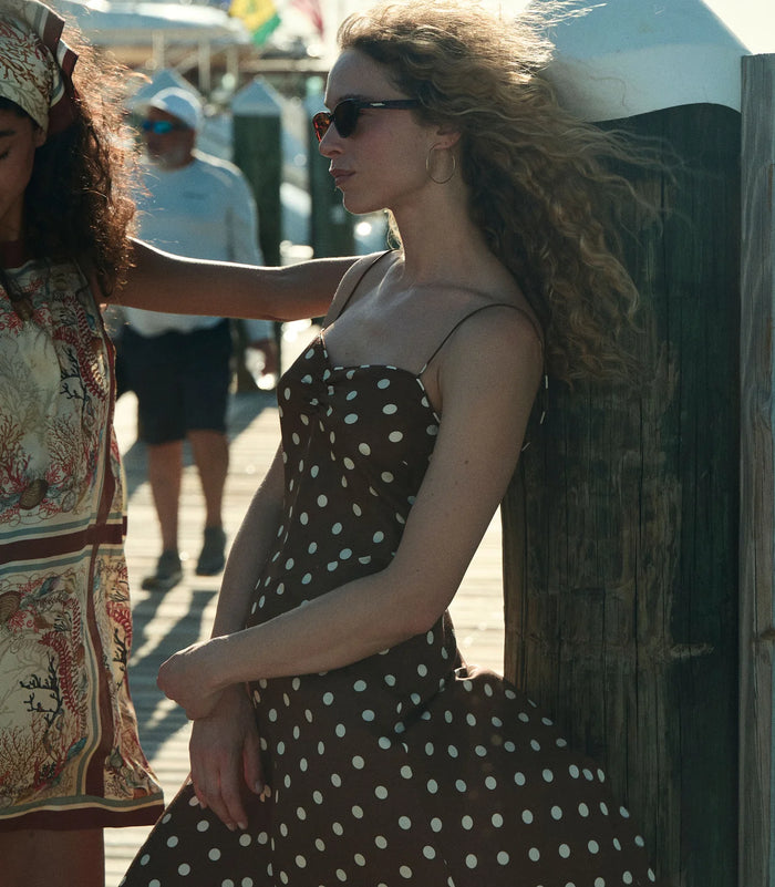 Dôen LORRAINE DRESS IN GEORGINE DOT