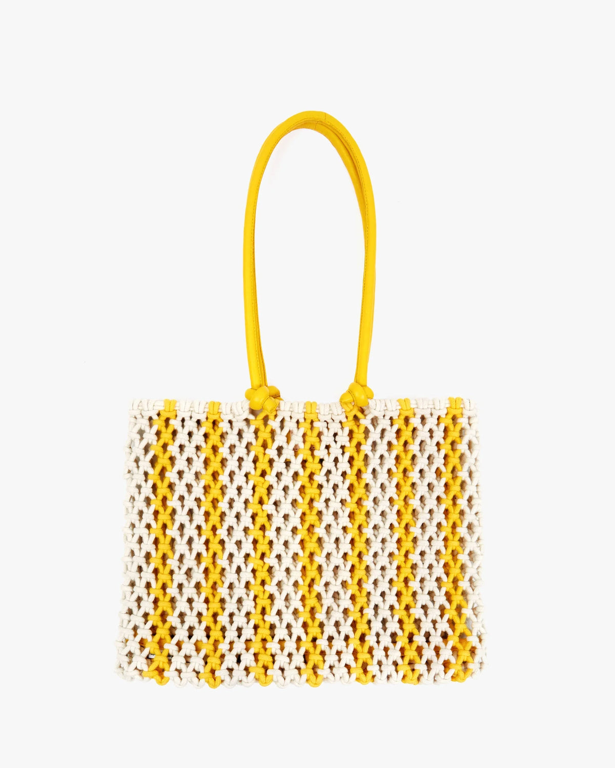 Clare V. Sandy Snapdragon/Cream Stripe