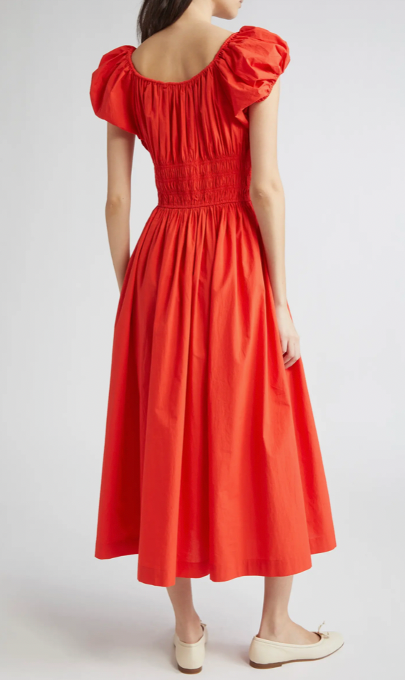 Dôen Quinn Organic Cotton Poplin Maxi Dress