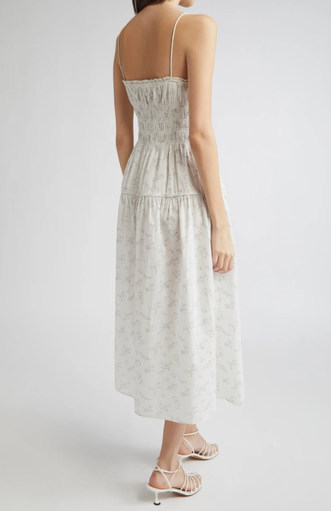 DÔEN Brigide Organic Cotton Voile Sundress Cottage Grove