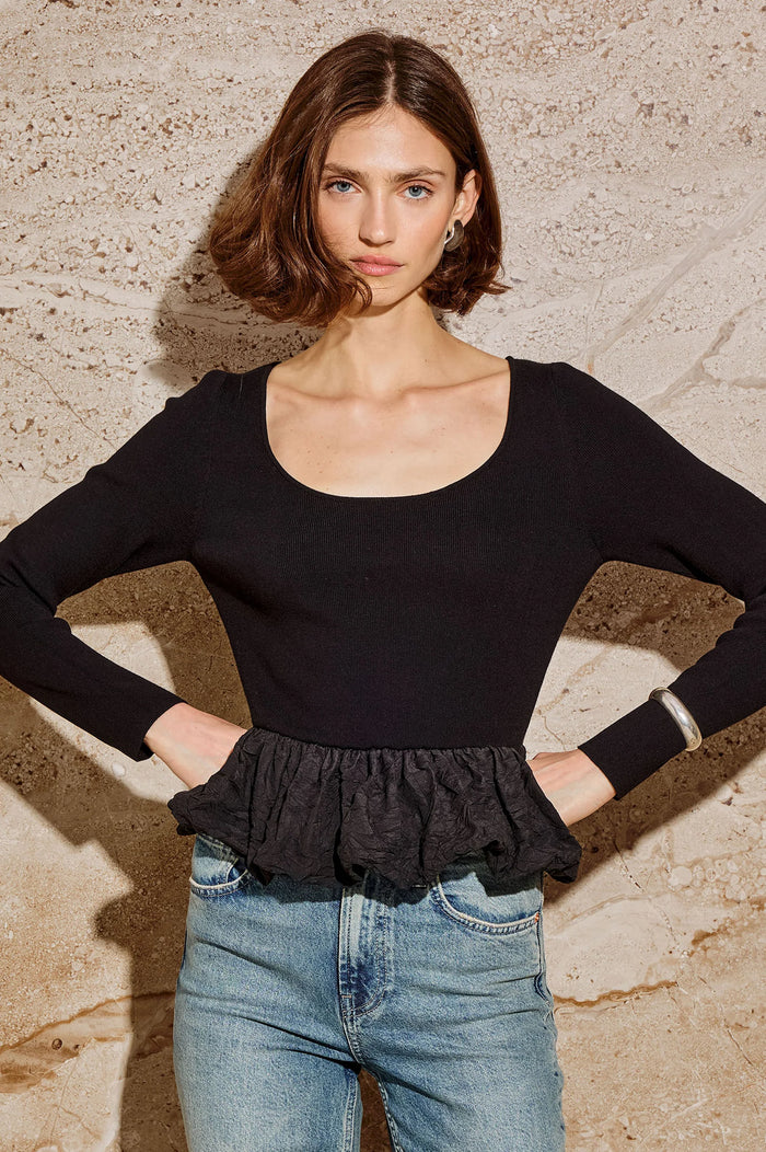 Rails Tillie Top Black