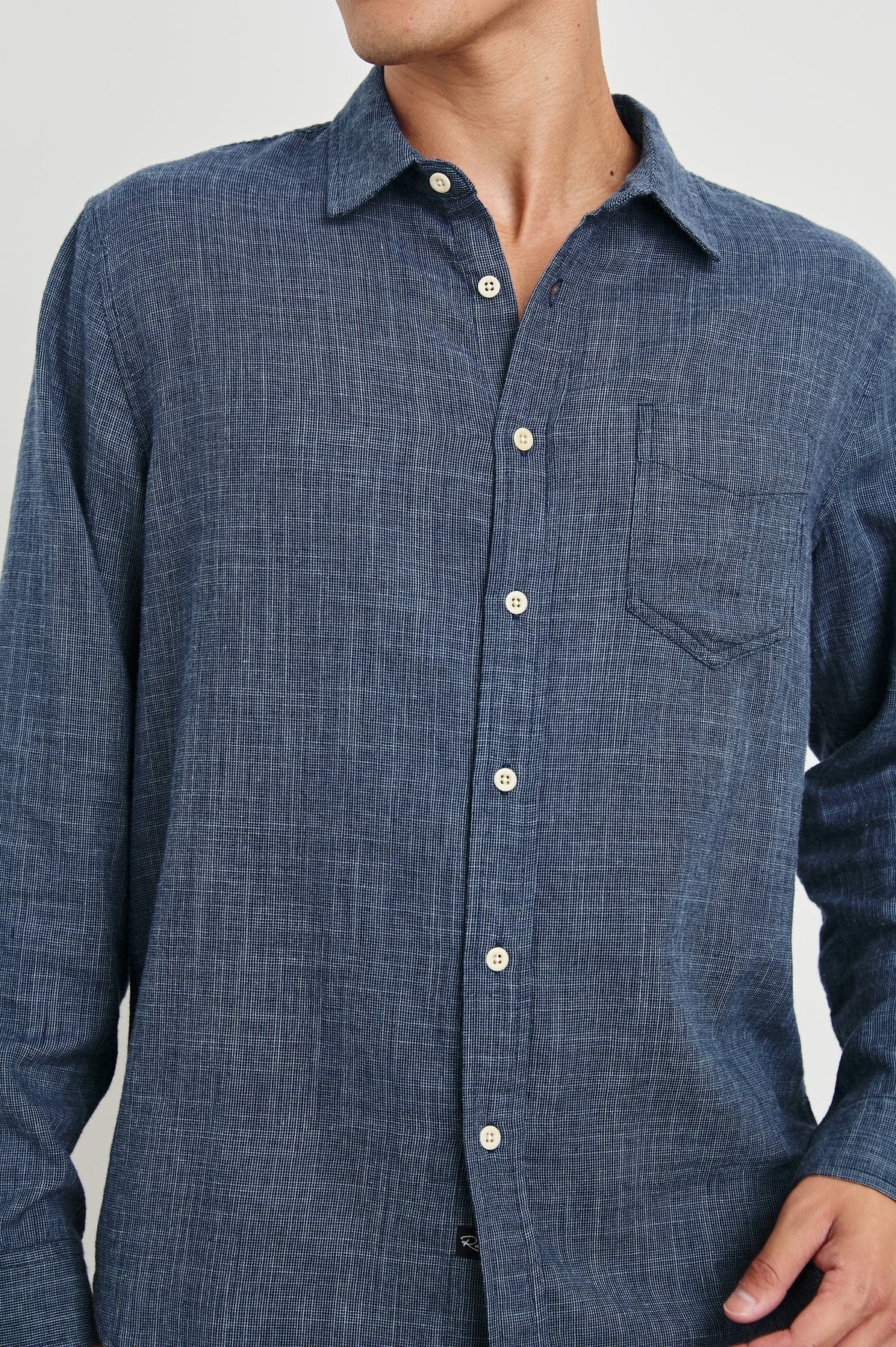 Rails Wyatt shirt - Navy Tech
