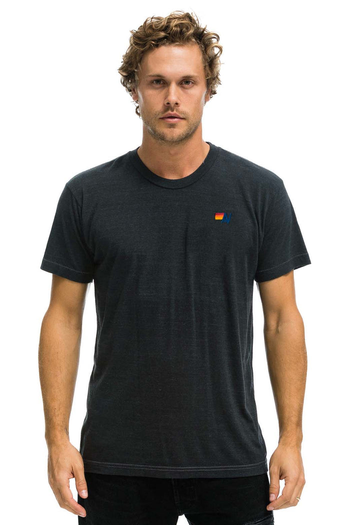 Aviator Nation BASIC TEE - CHARCOAL