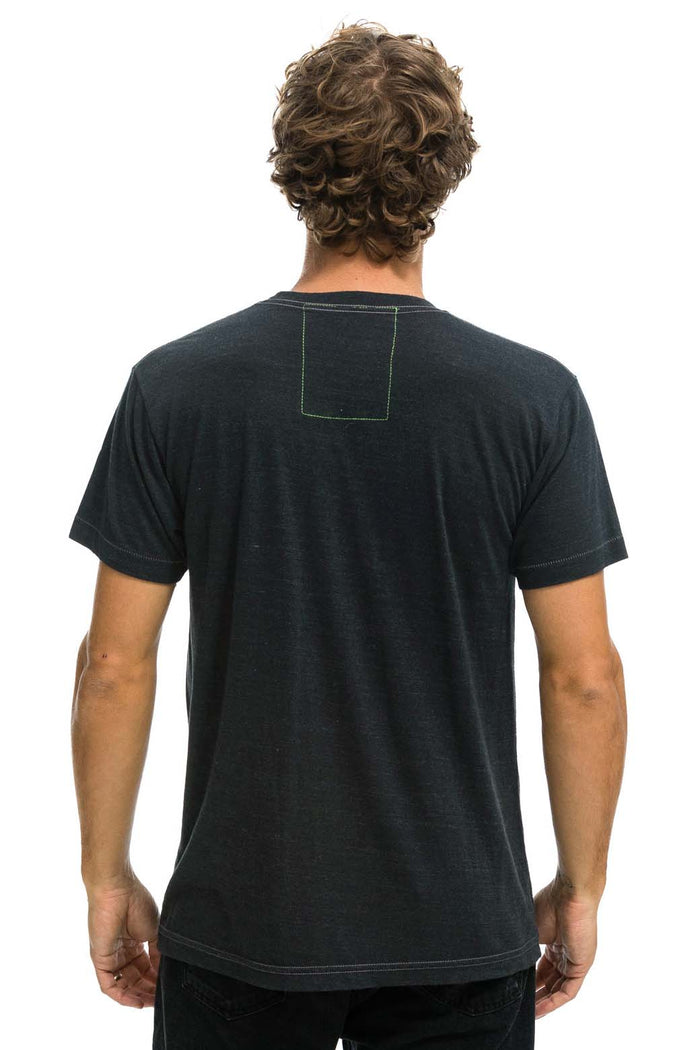 Aviator Nation BASIC TEE - CHARCOAL