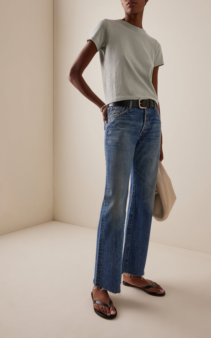 MOUSSY VINTAGE Atlantis Low-Rise Flared Jeans