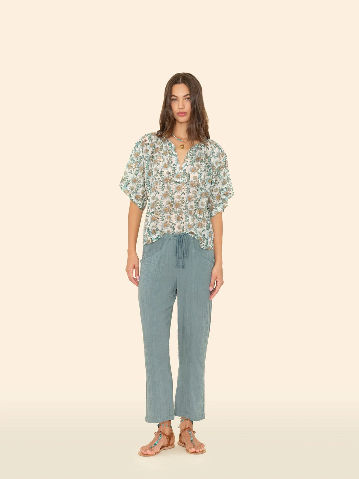 Xirena Dusty Sage Ozzie Pant