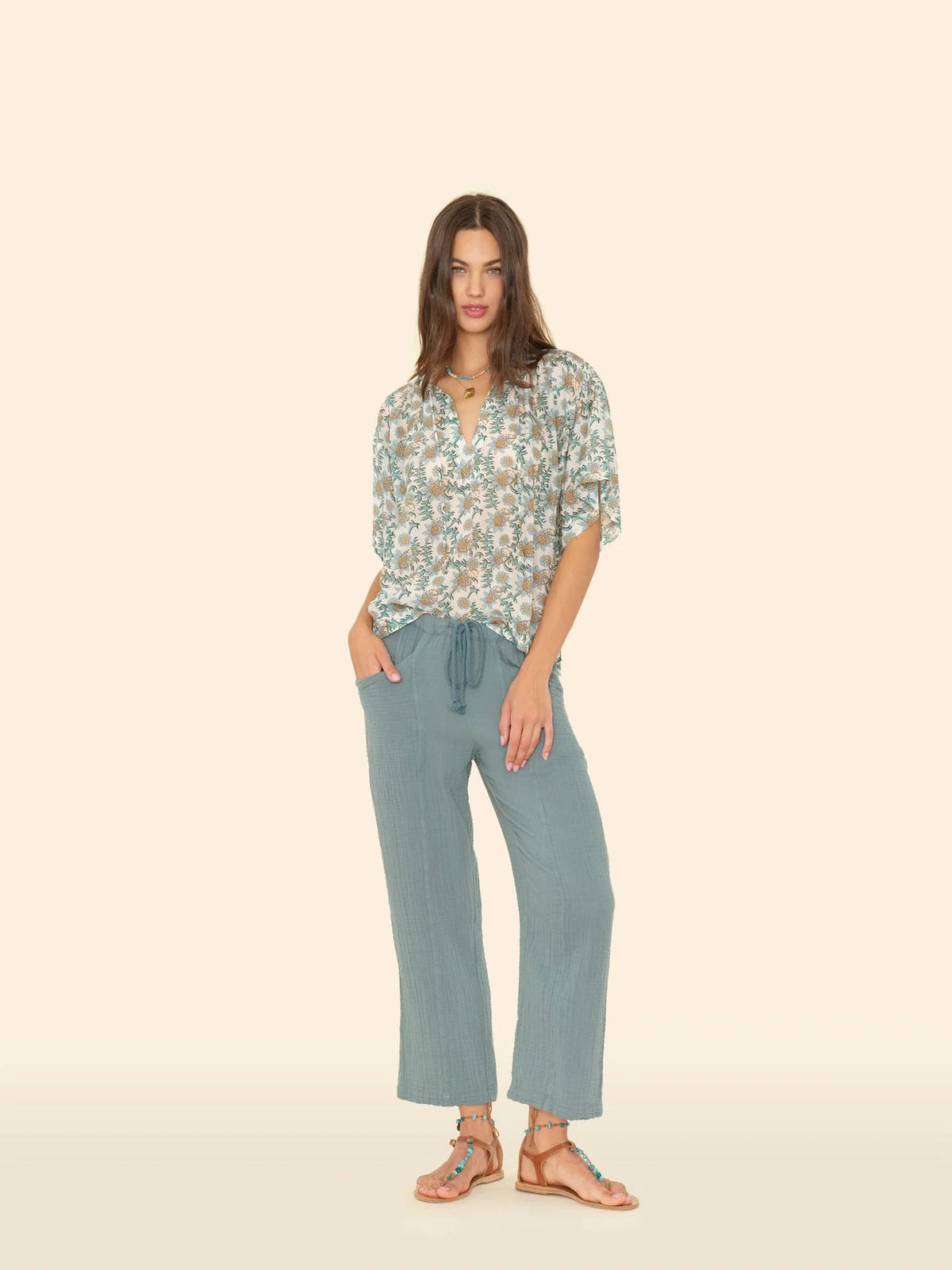 Xirena Dusty Sage Ozzie Pant