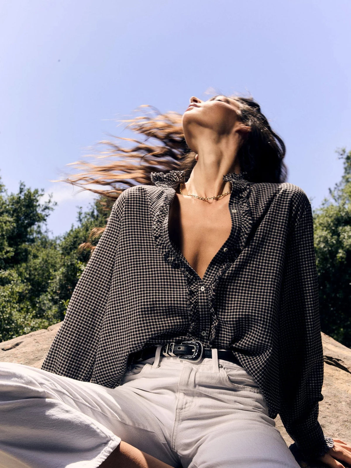 Xirena Black Pepper Amelie Shirt