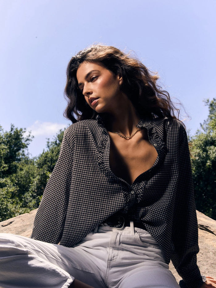 Xirena Black Pepper Amelie Shirt