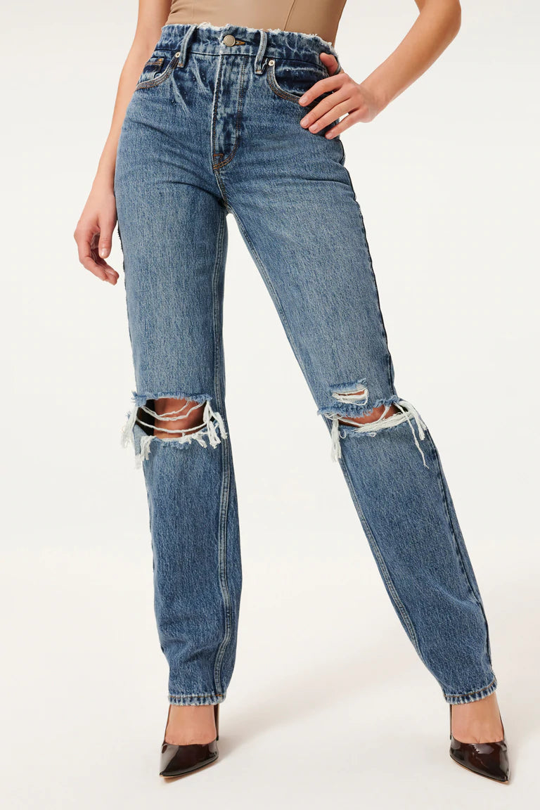 Good American Good Icon Indigo 061