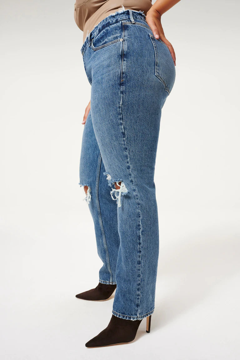 Good American Good Icon Indigo 061