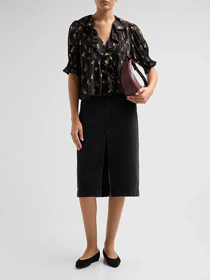 DÔEN  Henri Blouse Buttercup Bouquet