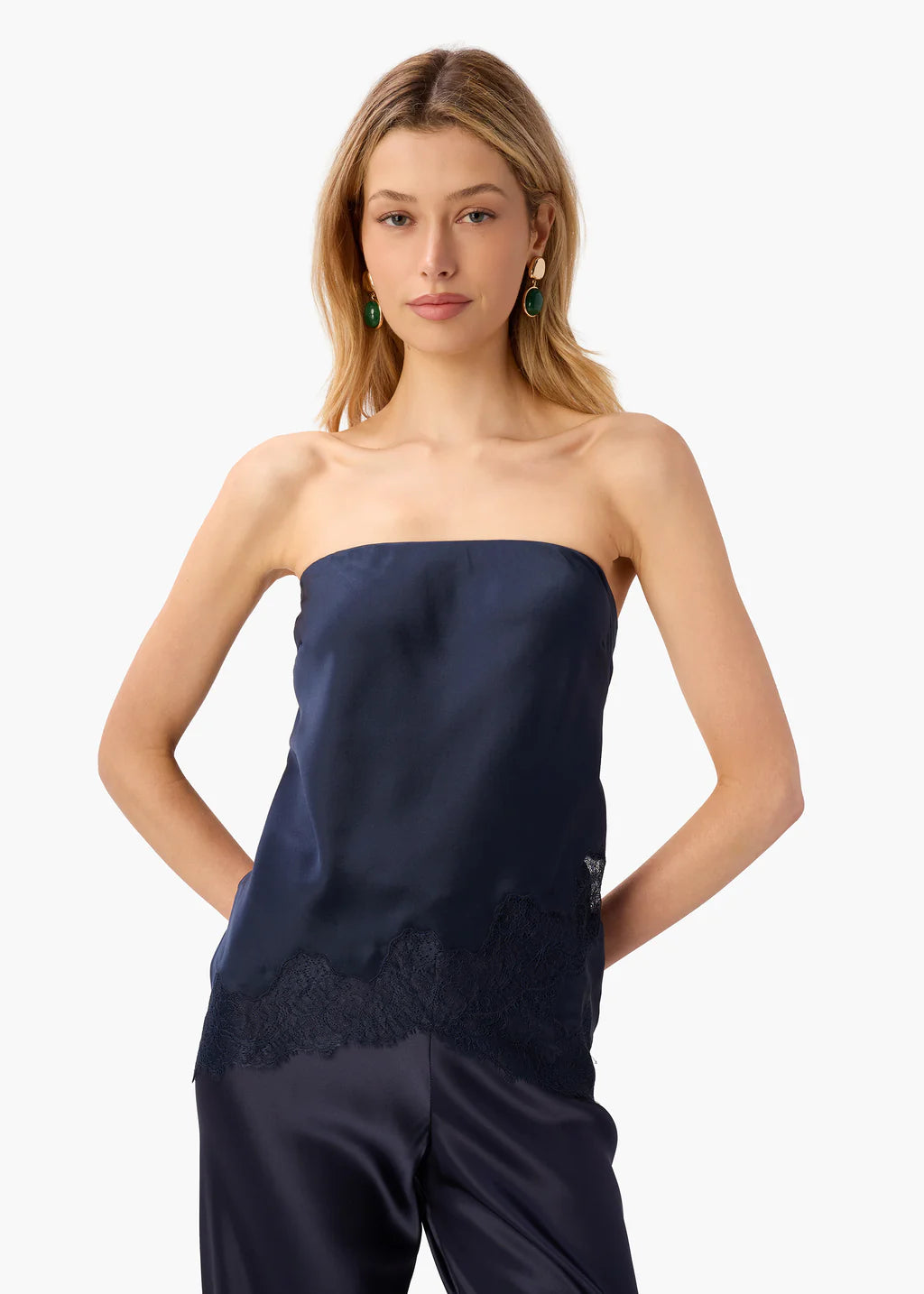 Cami NYC Odessa Strapless Camisole Dark Wash