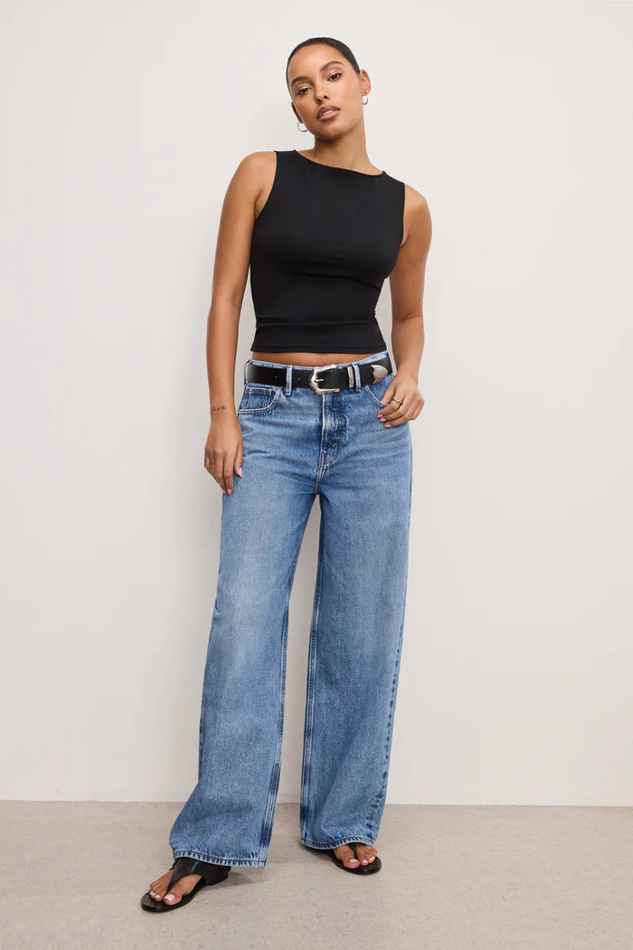 Good American GOOD STANDARD BAGGY JEANS INDIGO893