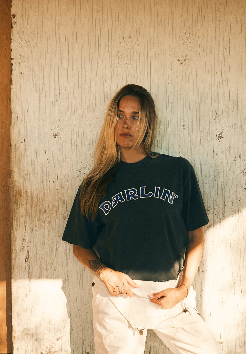 Darlin' Short Sleeve - Charcoal