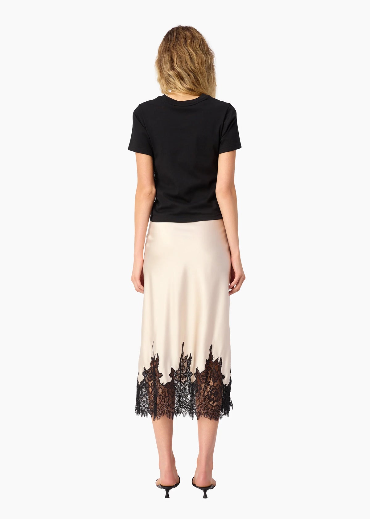 Cami Nyc EBRA COTTON TEE BLACK