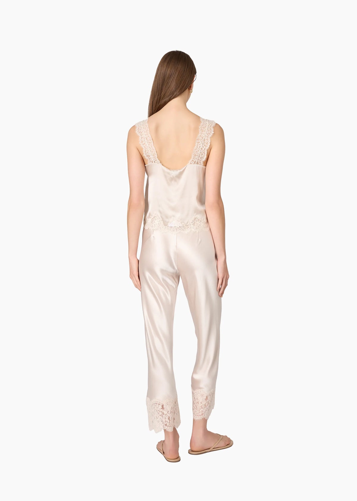 Cami Nyc Tony Silk Camisole Oat Buttery Soft Silk