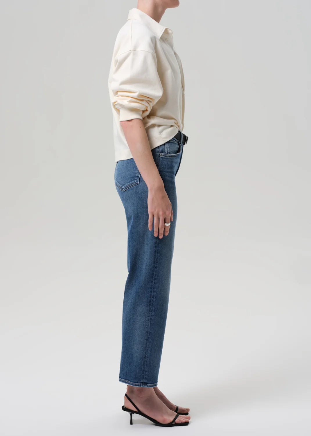Citizens of Humanity Palma Straight Clean Hem In Cooper