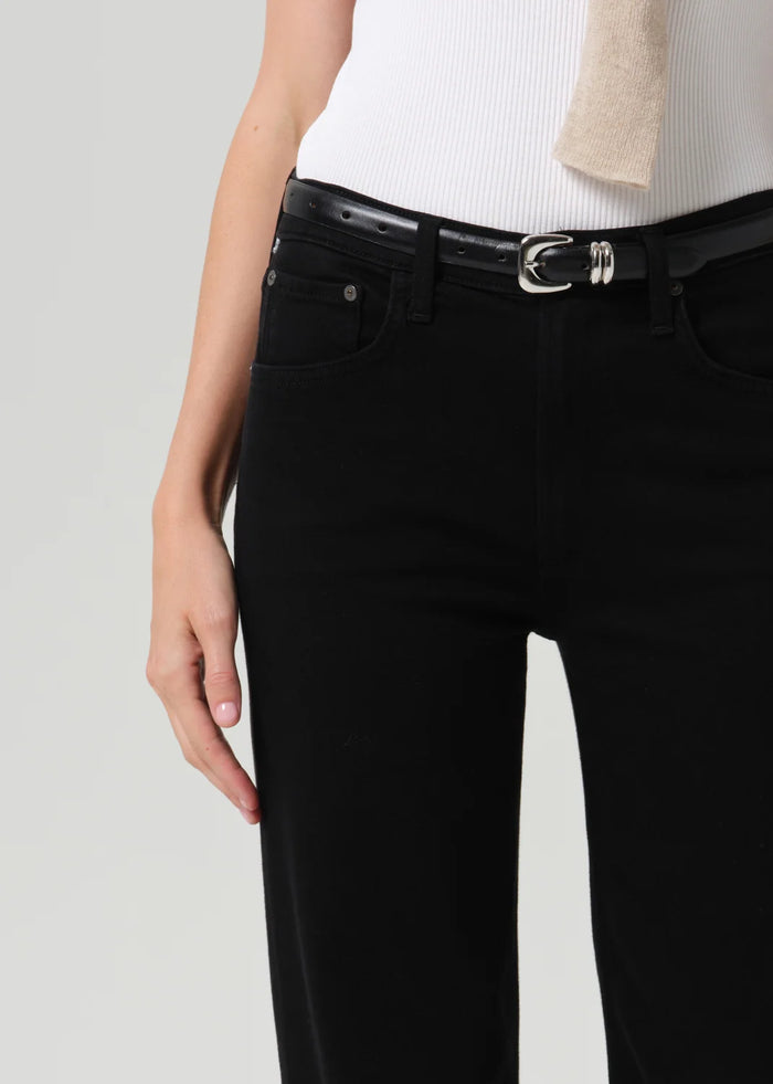 Citizens Of Humanity Palma Straight Long Clean Hem In Starless
