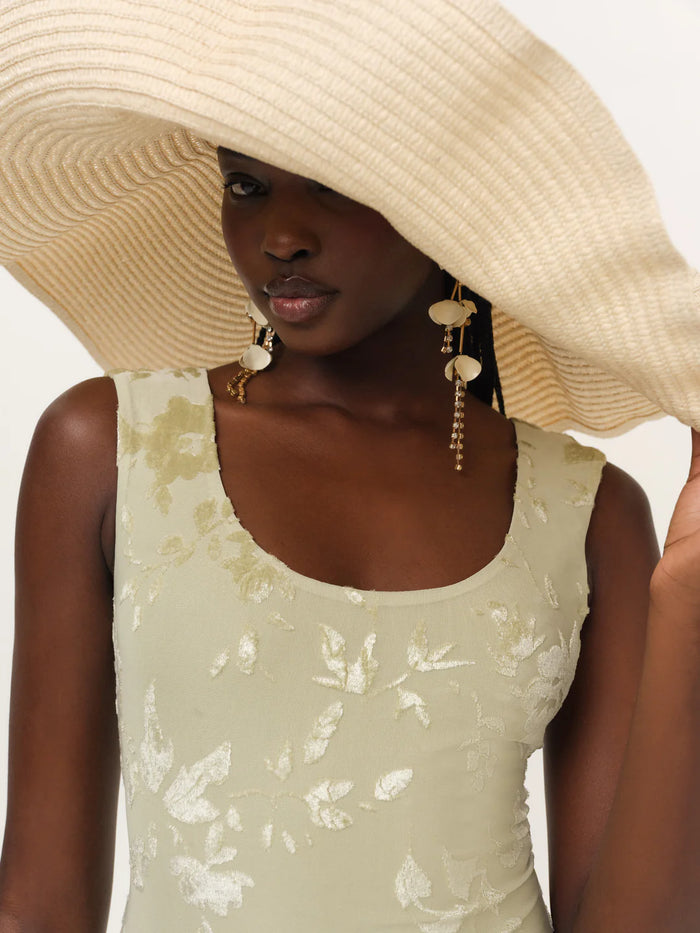 For Love & Lemons Limesicle Maxi Dress